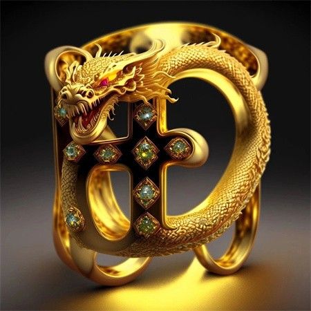 龙系列黄金姓氏创意