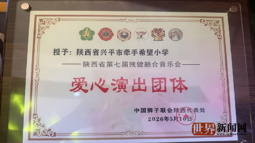 陕西兴平市牵手希望小学：以艺术为翼 向光而行