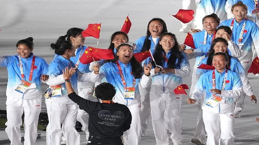 亚运会，闭幕图集！