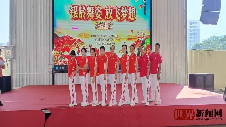 银龄舞姿放飞梦想 公益汇演精彩纷呈